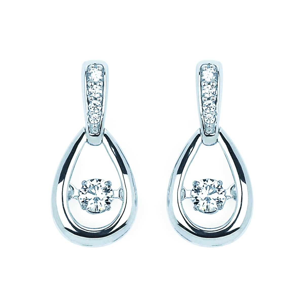 Shimmering Diamonds - Earrings