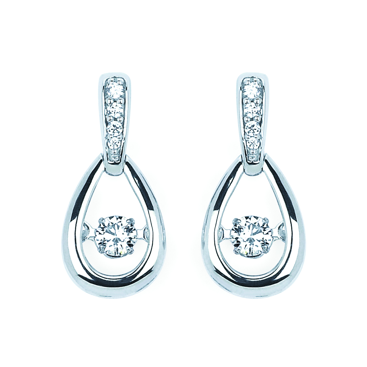 Shimmering Diamonds - Earrings