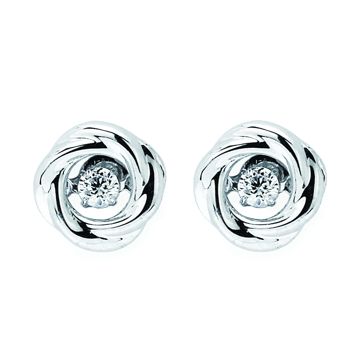 Shimmering Sterling Silver - Earrings