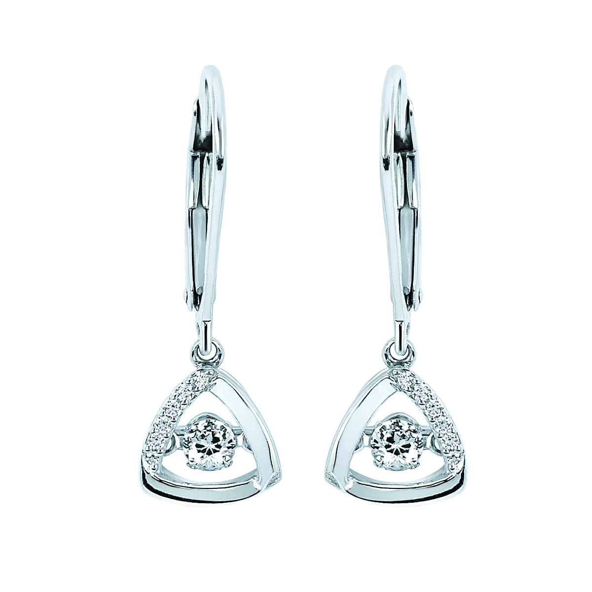 Shimmering Sterling Silver - Earrings