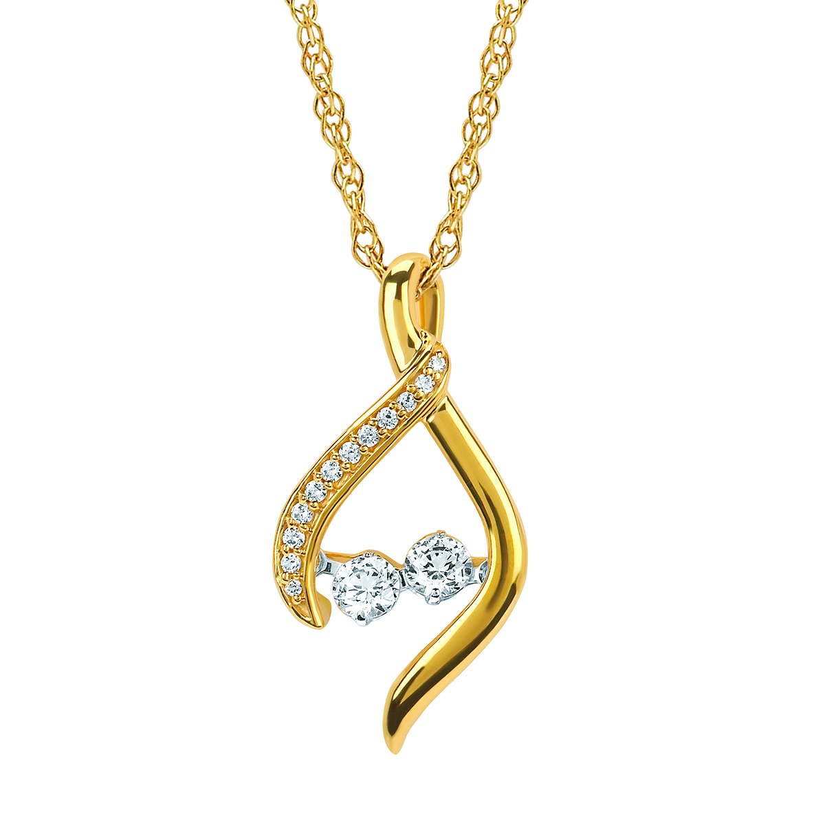 Shimmering Diamonds - Pendants