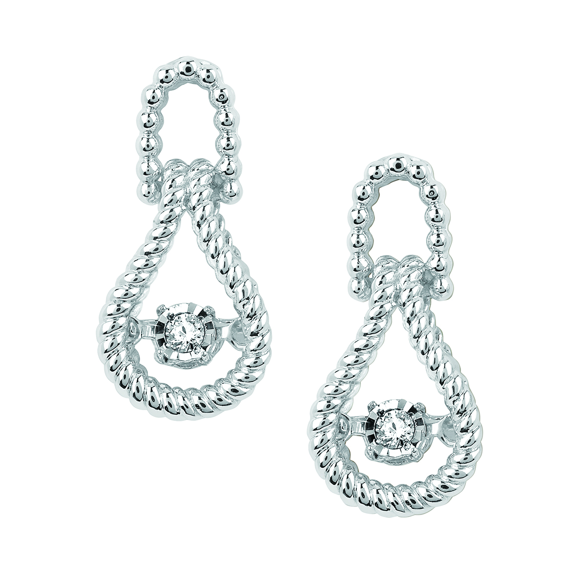 Shimmering Diamonds - Earrings