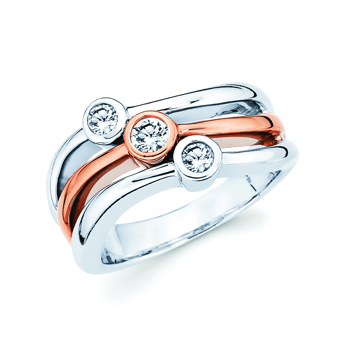 Anniversary Rings - Three Stone
